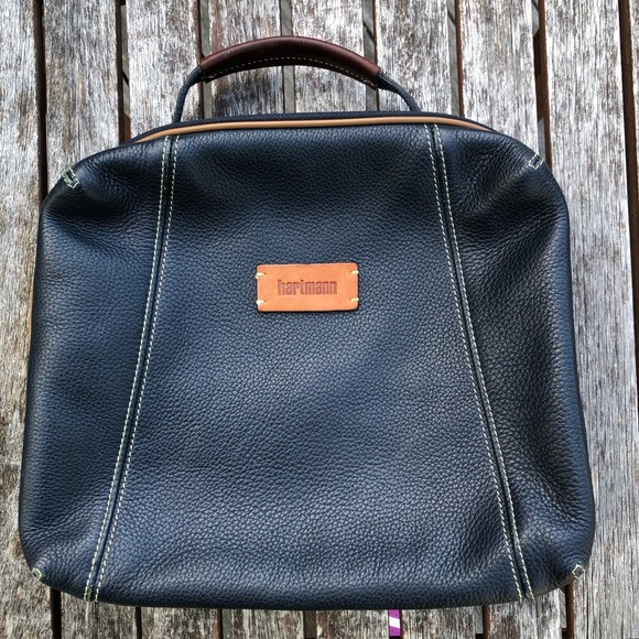 RARE Hartmann Regatta Collection Leather Travel Toiletry Overnight Case Dopp Kit - Picture 3 of 17